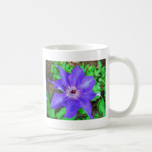 Mug Fleur violette Clematis