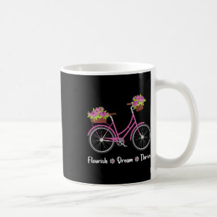 Mug Fleurir Rêve Prospérer Fleur Bike Bicyclette Subti