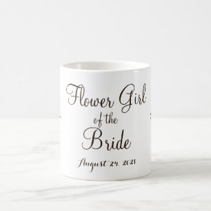 Mug Fleuriste de la coupe de la mariée