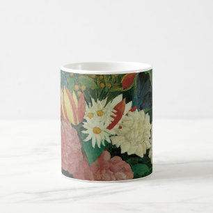 Mug Fleurs avec Ivy par Henri Rousseau, Floral Vintage