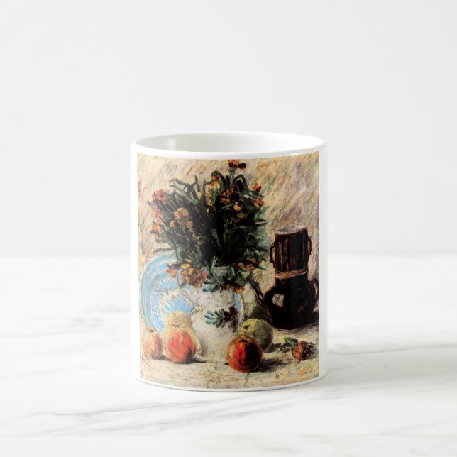 Mug Fleurs, Café et Fruit de Vincent van Gogh (Centre)