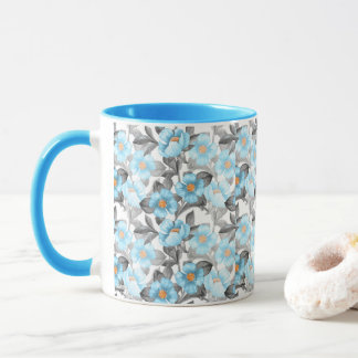 Mug Fleurs colorées Abstraites