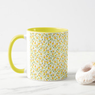 Mug Fleurs colorées Peinture Abstraite