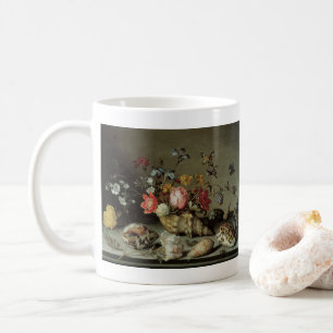 Mug Fleurs, coquillages et insectes Balthasar van der 