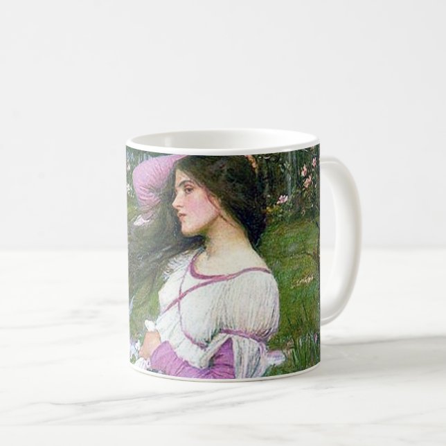 Mug Fleurs dans le vent, John William Waterhouse (Devant droit)
