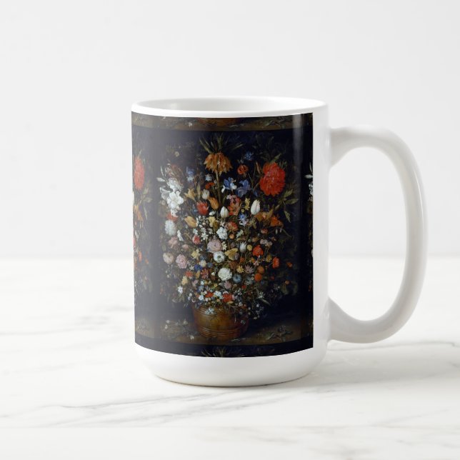 Mug Fleurs dans un bateau en bois Jan Brueghel l'aîné (Droite)
