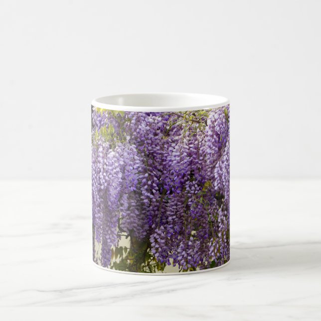Mug Fleurs de bisteria violet (Centre)