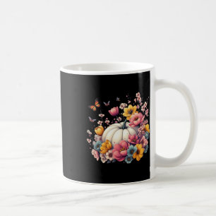 Mug Fleurs de citrouille de Thanksgiving automne vacan