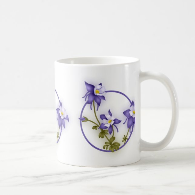 Mug Fleurs de Columbine (Droite)