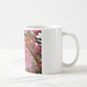 Mug Fleurs de fleurs de cerisier rose chaud