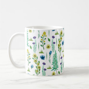 Mug Fleurs de foune Motif de la nature sans voile