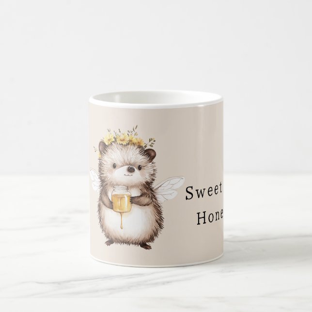 Mug Fleurs de hérisson doux comme du miel (Centre)
