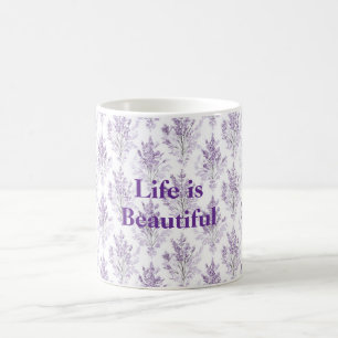 Mug Fleurs de Lavande La vie est Belle