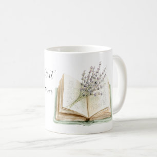 Mug Fleurs de Lavande La vie est un rêve Livre à la me