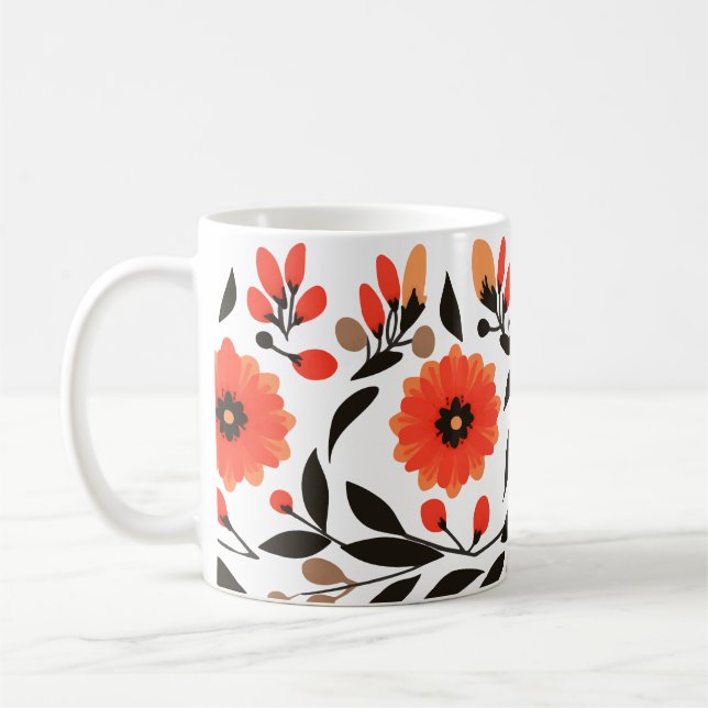 Mug Fleurs de liberté Boho (Gauche)
