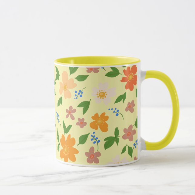 Mug Fleurs de printemps (Droite)