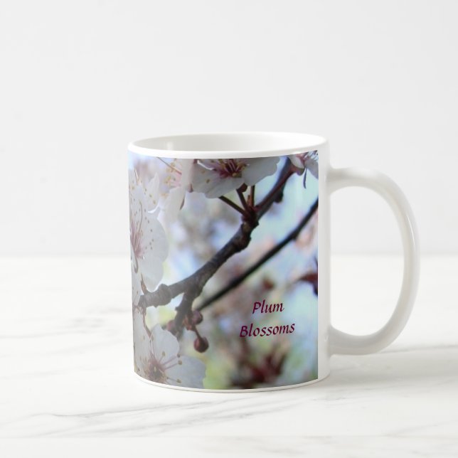 Mug Fleurs de prune (Droite)