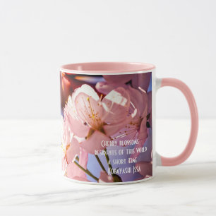 Mug Fleurs de Sakura par une journée ensoleillée