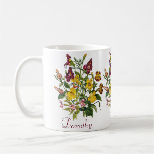 Mug Fleurs de singes personnalisées