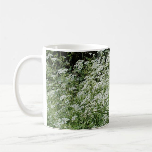 Mug Fleurs d'été blanches (Gauche)