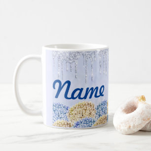 Mug Fleurs d'été Floral Personnalisé Café Mug, Coupe
