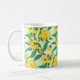 Mug Fleurs d'eucalyptus jaune