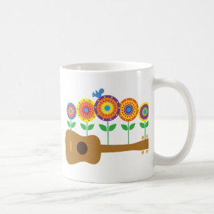 Mug Fleurs d'ukulélé