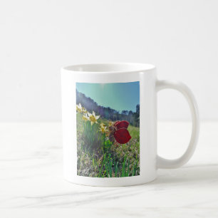Mug Fleurs et fleurs jaunes
