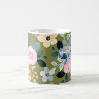 Mug Fleurs étanches : Élégance florissante, Chaque Sip