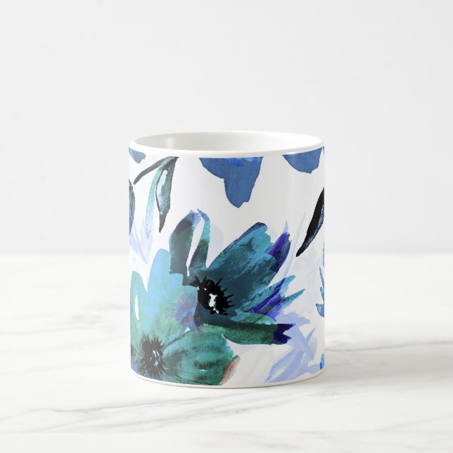 Mug Fleurs étanches : esthétique florale pour chaque M (Centre)