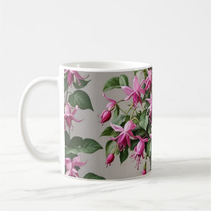 Mug Fleurs Fuchsias dans le vase