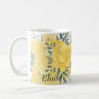 Mug Fleurs Jaunes Sunny