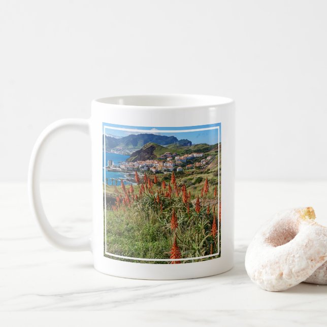 Mug Fleurs | Madeira Island Portugal (Avec donut)