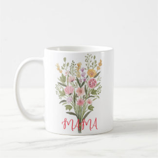 Mug Fleurs Mama