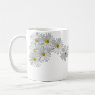 Mug Fleurs marguerites blanches