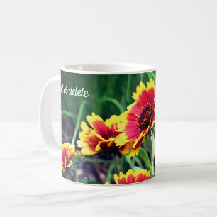 Mug Fleurs marguerites personnalisées