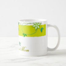 Fleurs olives, je t'aime maman