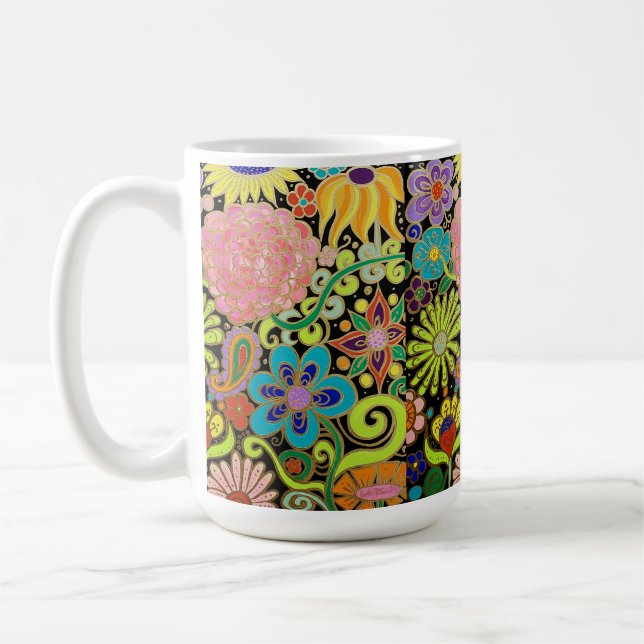 Mug Fleurs pour Shannon (Gauche)