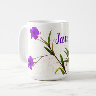 Mug Fleurs pourpres dans la brise