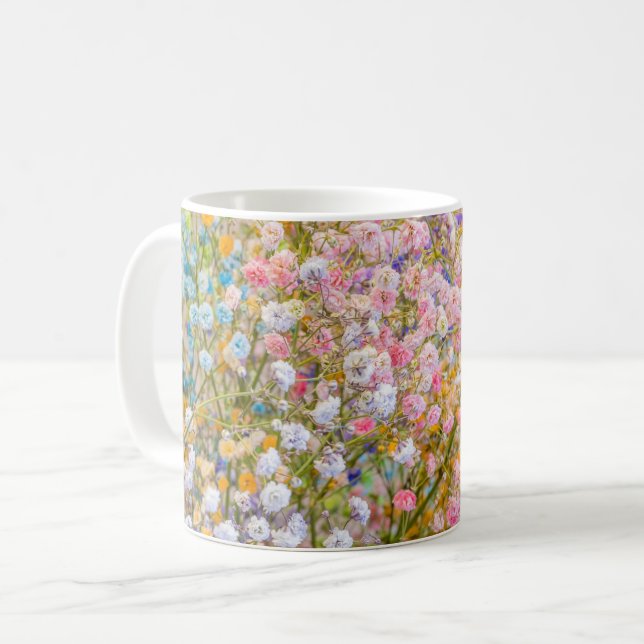 Mug Fleurs printanières  (Devant gauche)