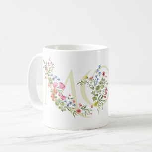 Mug Fleurs printanières jolie MAMAN à VENIR baby showe