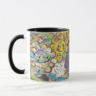 Mug Fleurs Psychédéliques Extatiques