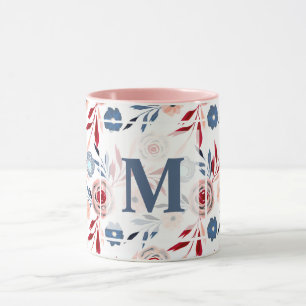 Mug Fleurs roses