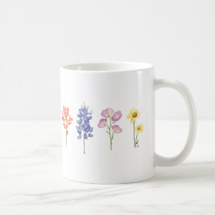 Mug Fleurs sauvages du Texas - Pinceau indien, Bluebon