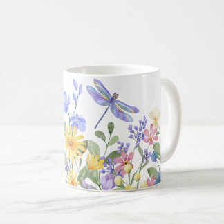 Mug Fleurs sauvages Esthétiques Et lucioles