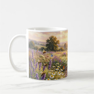 Mug Fleurs sauvages et une mignonne maisonnette