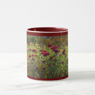 Mug Fleurs sauvages marron