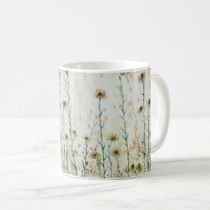 Mug Fleurs sauvages Vintages Boho