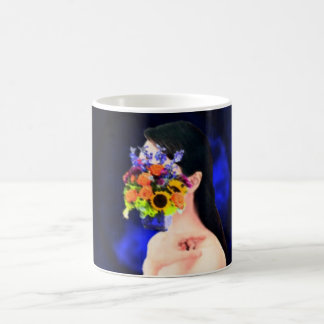 Mug Fleurs sur le visage