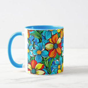 Mug Fleurs Vibrantes 
